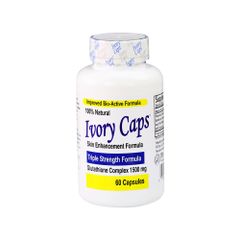 (Nhập khẩu) Viên uống trắng da Ivory Caps Glutathione 60 viên - Hỗ trợ giảm nám, làm sáng da hiệu quả, sản phẩm chăm sóc sắc đẹp tự nhiên. chính hãng 727856
