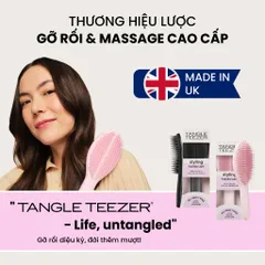 Lược Gỡ Rối Tangle Teezer The Ultimate Styler - Thiết Kế Đặc Biệt Phù Hợp Mọi Loại Tóc, Dễ Dàng Tạo Kiểu