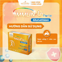 Viên uống tăng cường miễn dịch Immun-up Forte - Hỗ trợ sức đề kháng, chống mệt mỏi, phòng ngừa cúm mùa (30 viên)