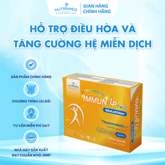 Viên uống tăng cường miễn dịch Immun-up Forte - Hỗ trợ sức đề kháng, chống mệt mỏi, phòng ngừa cúm mùa (30 viên)