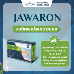 Viên uống JAWARON - Hỗ trợ giải độc gan, bảo vệ và tăng cường chức năng gan - Hộp 30 viên chiết xuất tự nhiên