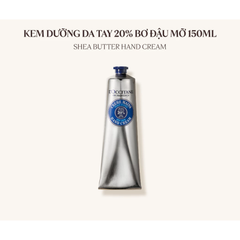 Kem Dưỡng Da Tay L'Occitane Almond 150ml - Chiết Xuất Hạnh Nhân, Dưỡng Ẩm Mềm Mại Và Không Nhờn Rít