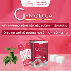 Gymodica - Hỗ Trợ Ổn Định Chỉ Số Đường Huyết Cho Người Bị Tiểu Đường - Gói 20 Gói x 10ml