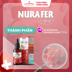 Combo Sắt + Kẽm Nutramed cho Bé - Giải Pháp Tăng Cường Đề Kháng, Phát Triển Trí Tuệ và Giảm Thiếu Máu (30ml)