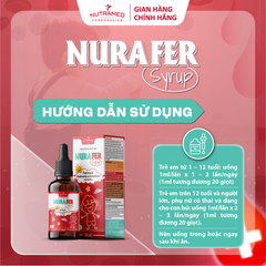 Combo Sắt + Kẽm Nutramed cho Bé - Giải Pháp Tăng Cường Đề Kháng, Phát Triển Trí Tuệ và Giảm Thiếu Máu (30ml)