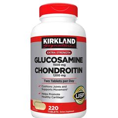 Viên uống Glucosamine 1500mg Kirkland Mỹ - Hỗ trợ xương khớp 280 viên, giảm đau và cải thiện linh hoạt cơ thể.
