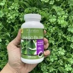 Viên Uống Bổ Não Trunature Ginkgo Biloba 120mg - Tăng Cường Trí Nhớ và Cải Thiện Chức Năng Não Bộ - Hộp 340 Viên Chính H