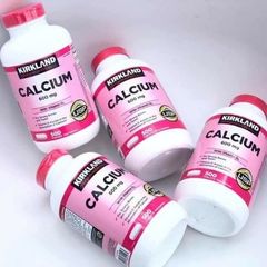 (Nhập khẩu) Viên uống bổ sung Canxi + Vitamin D3 Kirkland 500 viên - Tăng cường sức khỏe xương khớp hiệu quả, Chính hãng USA
