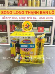 Song Long Tiêu Ban Lộ 25ml - Thực Phẩm Chức Năng Giúp Giải Nhiệt, Trị Cảm và Khát Nước, Dành Cho Trẻ Em và Người Lớn