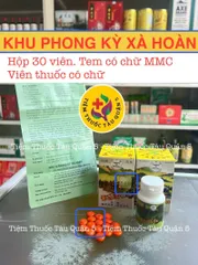 Viên uống hỗ trợ xương khớp Khu Phong Kỳ Xà Hoàn Malay 30 viên - Giảm viêm, đau khớp, bảo vệ sụn khớp, phòng ngừa loãng xương