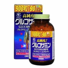 Viên Uống Glucosamine Nhật Bản Orihiro 1500mg (900 viên) - Hỗ Trợ Sức Khỏe Khớp Xương, Dẻo Dai Cho Người Lớn Tuổi