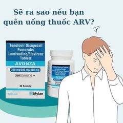 (Hàng công ty) PEP72h-ARV AVONZA 300/300/400 ngừa HIV 30 Viên Chính hãng