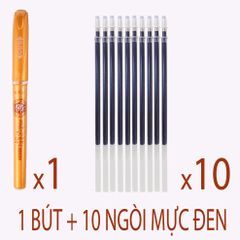 Ngòi Mực Đen Chuyên Dụng 0.5mm - Bút Chép Kinh Chất Lượng Cao, Lượng Mực Vừa Phải, Dùng Để Viết Kinh, Nét Đều, Không Bay Mực