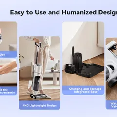 Robot Hút Bụi INXNI Z3 Pro 3 Trong 1 - Lau Sàn, Rửa Sàn, Tự Sấy Giẻ, Khử Khuẩn Tối Ưu, Giải Pháp Dọn Dẹp Hiện Đại