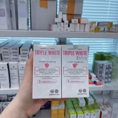 Viên Uống Trắng Da, Chống Nắng Giảm Thâm Nám Triple White Trắng Hộp 50 Viên [ Hàng chính Hãng ]