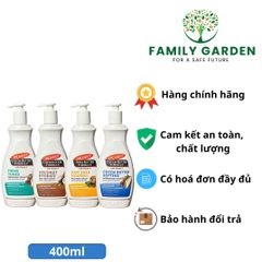 Sữa Dưỡng Thể Palmer's Cocoa Butter 400ml - Dưỡng Ẩm Chuyên Sâu, Làm Săn Chắc Da, Giảm Vết Rạn, Chứng Nhận Bác Sĩ Da Liễu