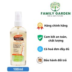 Dầu Massage Palmer's Cocoa Butter 100ml - Ngăn Ngừa Rạn Da, Dưỡng Ẩm, Tăng Đàn Hồi Da Cho Phụ Nữ Mang Thai