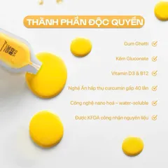 Tinh Chất Nghệ Nano Curcumin Today Turmeric 365 Premium Hàn Quốc, Daedong Ginseng 32 Tép - Tặng Bình Pha 438295