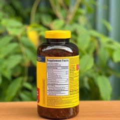 Viên uống Omega 3 Nature Made Fish Oil 1200mg - Hỗ trợ tim mạch, trí lực và sức khỏe não bộ, 300 viên Mỹ