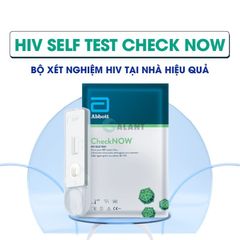 Bộ Test H.I.V CheckNOW - Tự Kiểm Tra H.I.V tại Nhà, Kết Quả Chính Xác từ Ngày Thứ 21 - Giải Pháp Sức Khỏe Tiện Lợi