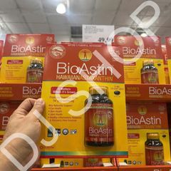 Viên Uống Chống Oxy Hóa BioAstin Hawaiian Astaxanthin 12mg - 120 Viên Hỗ Trợ Sức Khỏe Da, Mắt, Tim Mạch, Phục Hồi Sau Tập Luyện