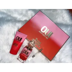 Set Nước Hoa OUI JUICY COUTURE Hồng EDP 100ml - Gồm Nước Hoa Mini 10ml & Lotion Dưỡng Thể 125ml, Hương Nữ Tính, Sang Trọng, Made in USA