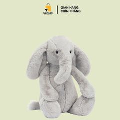 Voi bông Jellycat Bashful Luxe Thuddeus size Huge - Đồ chơi bông cực dễ thương cho trẻ em - Quà tặng sinh nhật lý tưởng