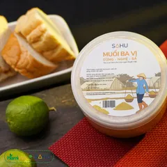 Muối Ba Vị Sahu - Gia Vị Nấu Ăn Từ 100% Muối Biển Tự Nhiên, Không Hóa Chất, Hương Vị Nguyên Chất Cho Bữa Ăn Thêm Phong Phú