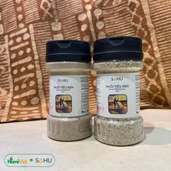 Muối Tiêu Đen Sahu 100g - Muối Biển Tự Nhiên & Tiêu Tiên Phước Thượng Hạng, Gia Vị Ngon, Hương Vị Truyền Thống Việt Nam