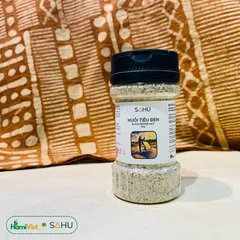 Muối Tiêu Đen Sahu 100g - Muối Biển Tự Nhiên & Tiêu Tiên Phước Thượng Hạng, Gia Vị Ngon, Hương Vị Truyền Thống Việt Nam