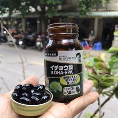 Viên Uống Bổ Não Nhật Bản DHA EPA Ginkgo Noguchi - Hỗ Trợ Tăng Cường Trí Nhớ, 60 Viên Dễ Uống