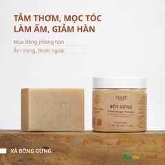 Xà Bông Tự Nhiên Noom 100g - Cân Bằng Hệ Vi Sinh Làm Sạch Da Tóc, Phân Hủy Nhanh, An Toàn Môi Trường