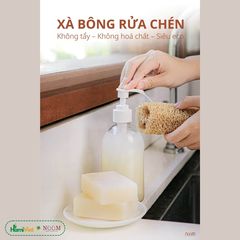 Combo 5 Xà Bông Đa Dụng Nguyên Bản Noom - Làm Sạch Cơ Thể, Dưỡng Da Mềm Mịn Tự Nhiên, Không Tinh Luyện, Hương Nhẹ Thúy