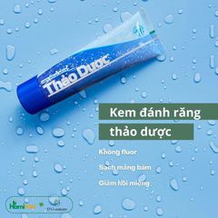 Kem đánh răng D'Vi Nature - Thảo Dược Làm Sạch Vôi Răng, Ngăn Ngừa Sâu Răng, Giảm Hôi Miệng, Răng Ê Buốt 100g