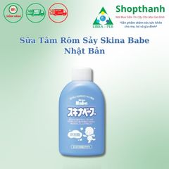 Sữa Tắm Rôm Sảy Skina Babe Nhật Bản 200ml/500ml - Giải Pháp Dịu Nhẹ Cho Da Nhạy Cảm Của Bé, Ngăn Ngừa Ngứa Rôm Sảy