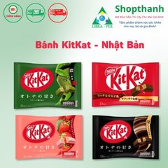 Bánh Socola KitKat Mini Nhật Bản - Hương Vị Truyền Thống, Matcha, Dâu Tây - Snack Ngon Tiện Lợi cho Bạn và Gia Đình