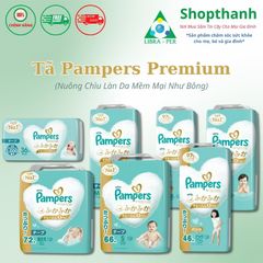 Tã Dán Pampers Premium Nhật Bản - Siêu Mỏng, Siêu Mềm, Khô Thoáng 360° - An Toàn Cho Da Nhạy Cảm Trẻ Nhỏ