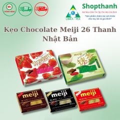 Chocolate Meiji Hộp 26 Thanh - Socola Cao Cấp Nhật Bản, Đa Dạng Hương Vị, Quà Tặng Ngọt Ngào, Thưởng Thức Đẳng Cấp