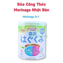 Sữa Bột Morinaga Nhật Bản 800gr cho bé 0-1 và 1-3 tuổi - Dinh dưỡng toàn diện, dễ tiêu hóa, vị nhạt giống sữa mẹ