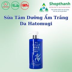 Sữa Tắm Dưỡng Ẩm Trắng Da Nhật Bản Hatomugi 600ml