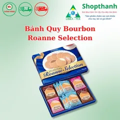Bánh Quy Bourbon Roanne Selection Hộp 28 Cái Nhật Bản - Đặc Sản Cao Cấp, Hương Vị Độc Đáo, Quà Tặng Sang Trọng cho Gia Đình