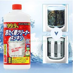 Nước Tẩy Lồng Giặt Rocket 550g - Diệt Khuẩn, Khử Mùi Hôi, Vệ Sinh Sâu Máy Giặt Nhật Bản, An Toàn Cho Gia Đình