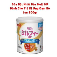 Sữa Meiji HP Thủy Phân Nhật Bản Dành Cho Trẻ Dị Ứng Đạm Bò - Giải Pháp Dinh Dưỡng An Toàn và Tối Ưu