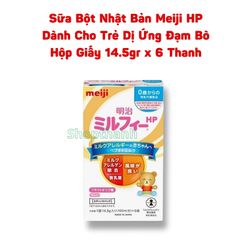 Sữa Meiji HP Thủy Phân Nhật Bản Dành Cho Trẻ Dị Ứng Đạm Bò - Giải Pháp Dinh Dưỡng An Toàn và Tối Ưu