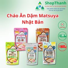 Bột Cháo Ăn Dặm Matsuya Nhật Bản Cho Bé Từ 5 Tháng - An Toàn, Dinh Dưỡng, Tiện Lợi, Không Đường, Không Muối, Hỗ Trợ Phát Triển Khỏe Mạnh