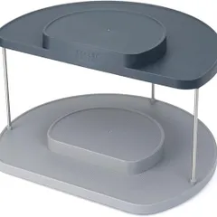Kệ Đựng Gia Vị Joseph Joseph 85196 CupboardStore 2 Tầng Xoay - Giải Pháp Lưu Trữ Thông Minh Cho Nhà Bếp Hấu Đen