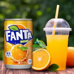 Nước Ngọt Fanta Nhật Bản Vị Nho & Vị Cam - Lon 160ml - Thức Uống Ngọt Mát Thích Hợp Mọi Dịp