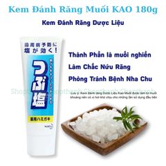 Kem Đánh Răng KAO Nhật Bản - Công Thức Dịu Nhẹ, Làm Sạch Răng, Ngăn Mảng Bám và Hỗ Trợ Hơi Thở Thơm Mát cho Gia Đình