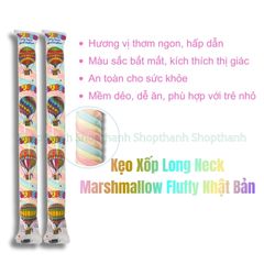 Kẹo Xốp Long Neck Marshmallow Fluffy Xoắn Dài, Kẹo Xốp Cầu Vồng Đến Từ Nhật Bản {Shopthanh Kho Tã Nhật}