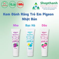 Kem Đánh Răng Trẻ Em Nhật Bản 150g - An Toàn Cho Bé Từ 18 Tháng, Hương Vị Trái Cây Dễ Chịu, Bảo Vệ Răng Sữa Nhạy Cảm
